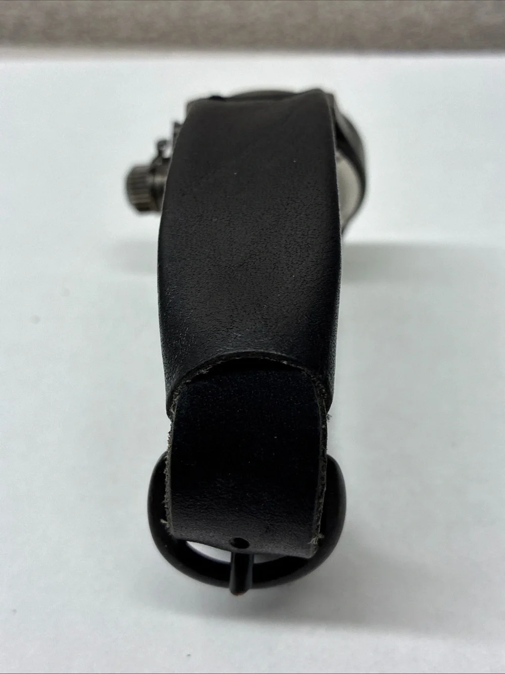Clean Gruen Soviet CCCP Wristwatch. Black Green Watch Strap/not Working